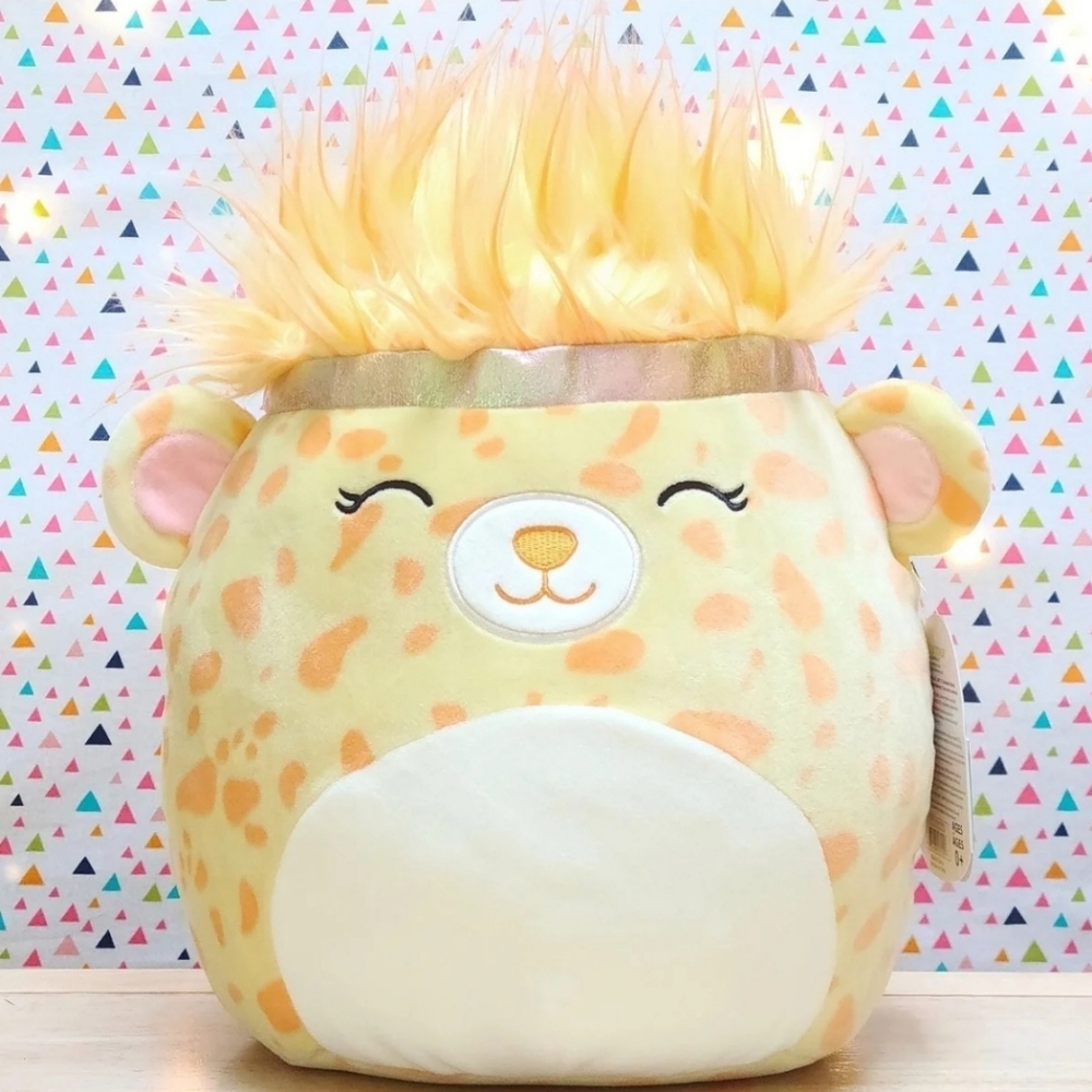 Squishmallow Lexi the Cheetah 12" 2020 SquishDoo UltraSoft Stuffed Toy Plush NWT